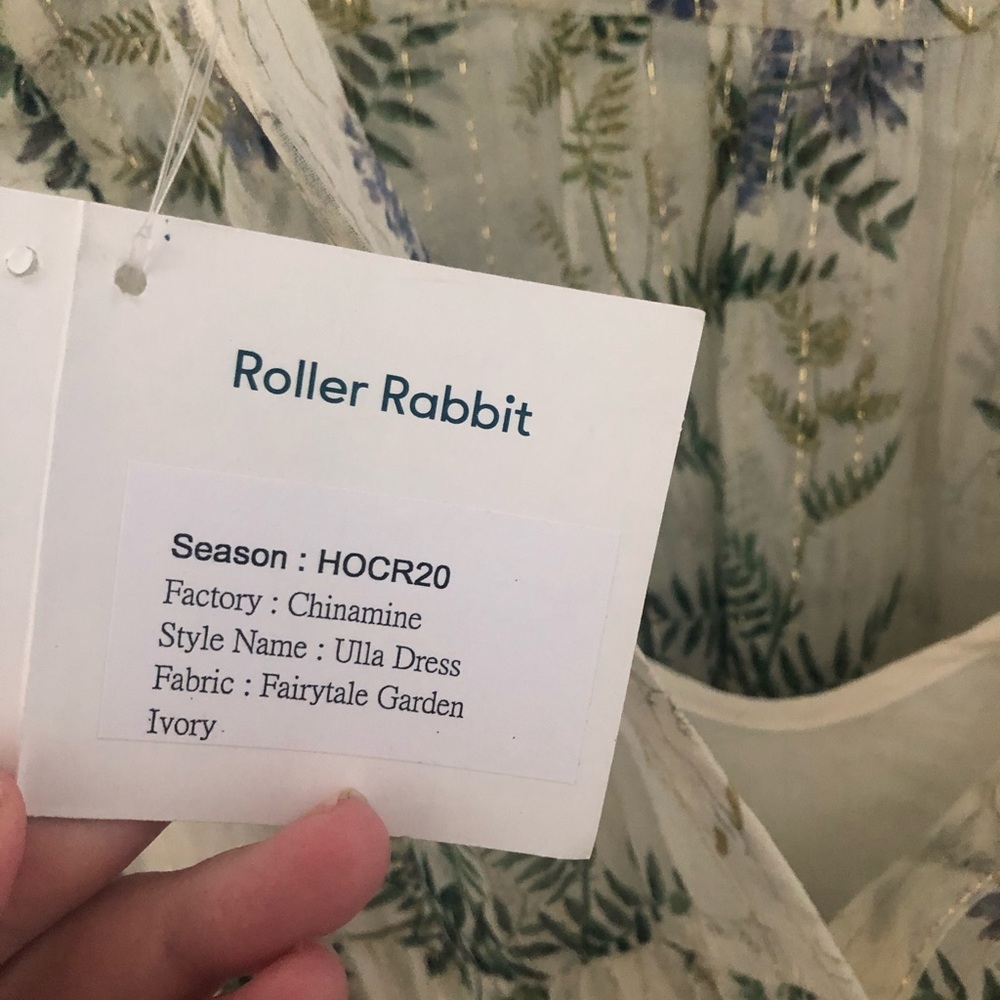 Roller Rabbit Patterned Dress with Slip - Picture 4 of 5